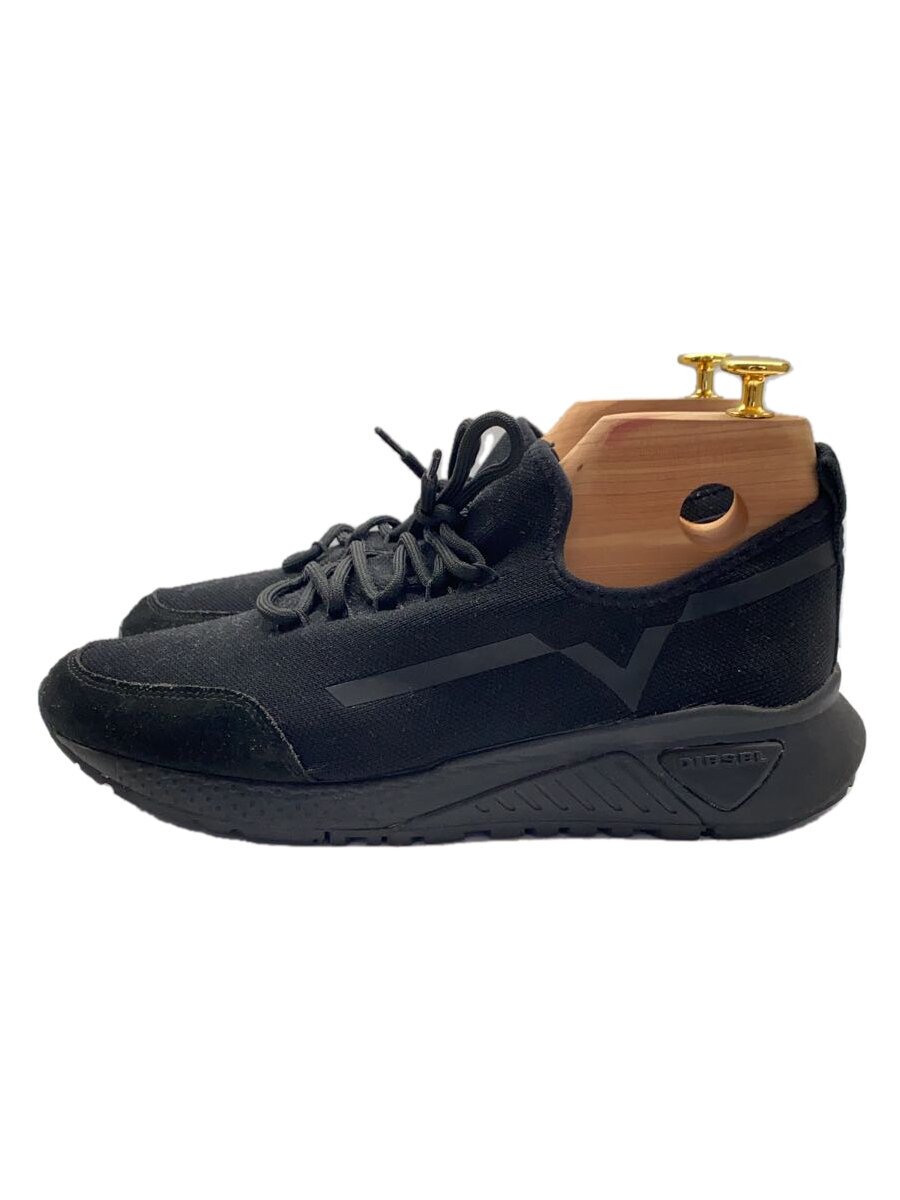 【中古】DIESEL◆ローカットスニーカー/25.5cm/BLK/Y01781P1753【シューズ】