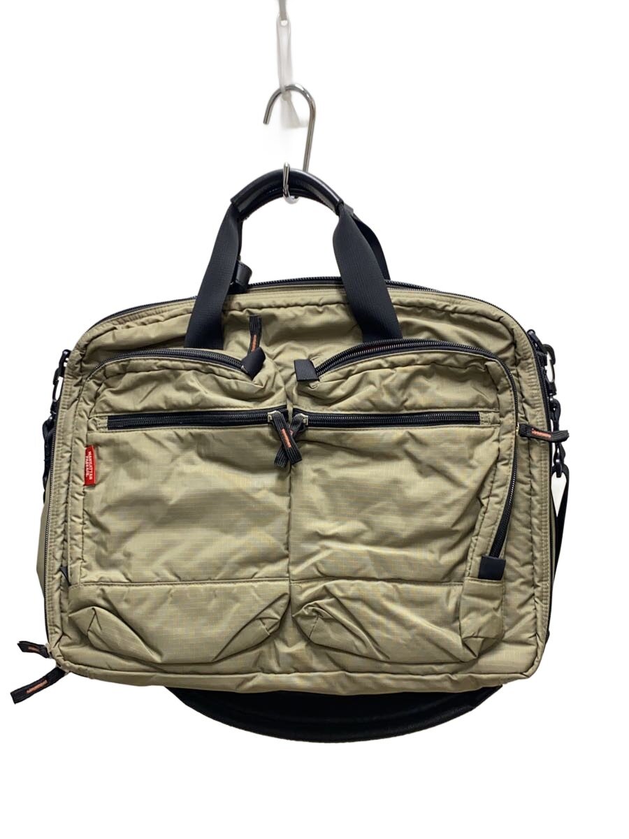 【中古】ManhattanPassage◆ショルダーバッグ/ナイロン/KHK/2190【バッグ】