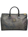 【中古】FENDI◆ボストンバッグ/--/BLK/無地/7VA430 A8W1/メッシュ/ショルダーストラップ欠品【バッグ】
