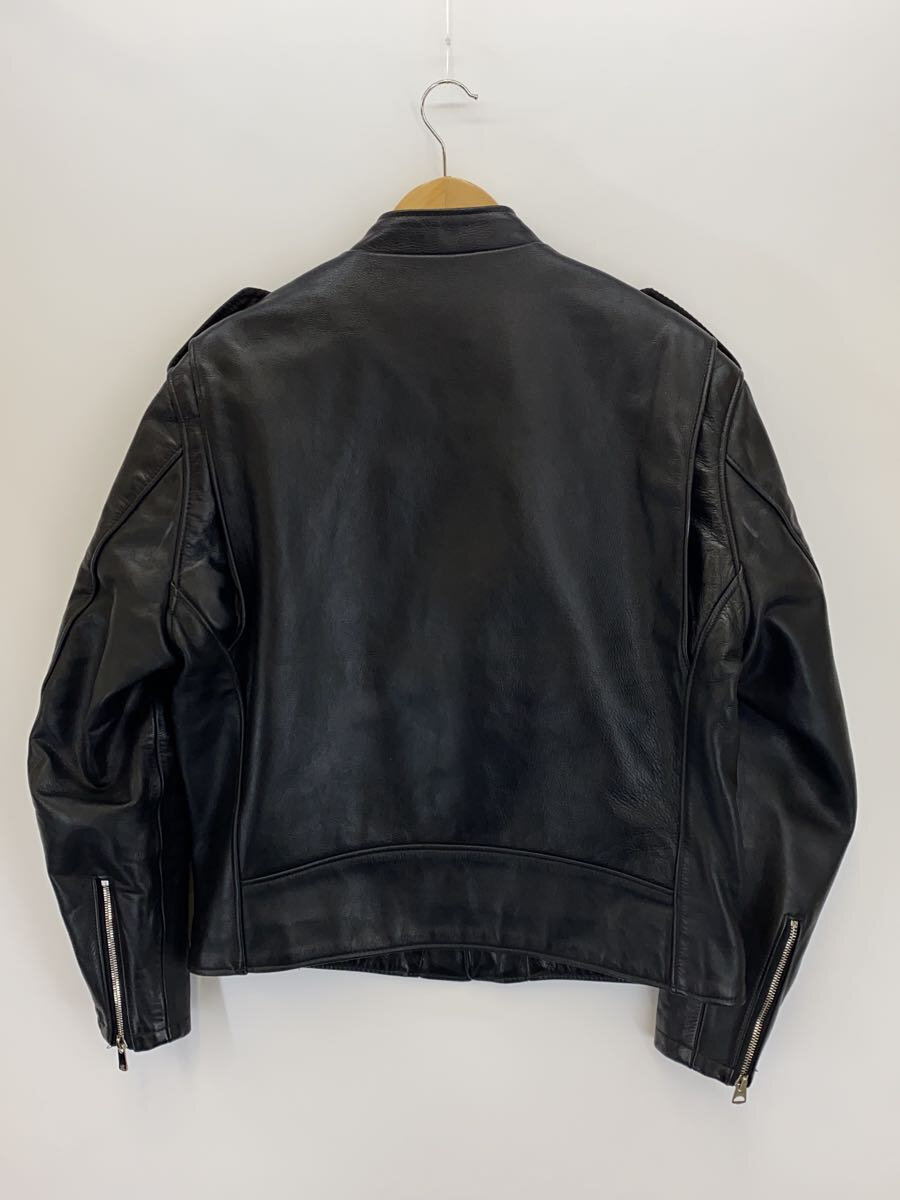 【中古】Schott◆シングルライダースジャケット/42/牛革/ブラック/無地/7316/Schott/ショット//【メンズウェア】