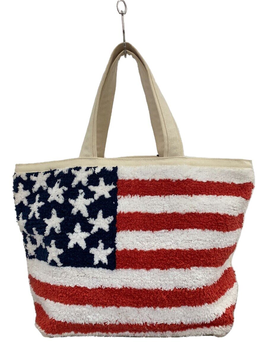 【中古】Liberty Bell◆トートバッグ/キャンバス/CRM/無地【バッグ】