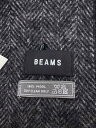 【中古】BEAMS◆マフラー/ウール/BLK/無地/メンズ【服飾雑貨他】 2