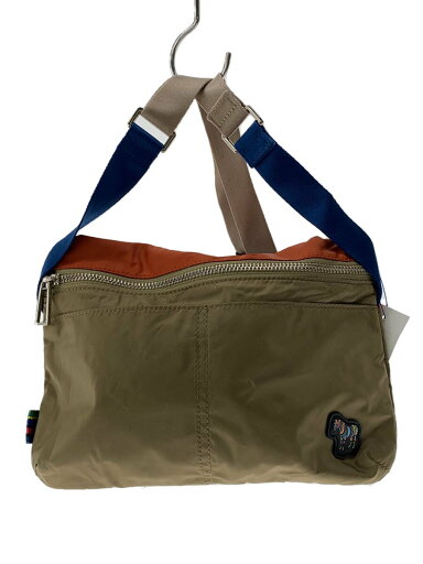【中古】Paul Smith◆ショルダーバッグ/ナイロン/CML【バッグ】 【中古】Paul Smith◆ショルダーバッグ/ナイロン/CML【バッグ】