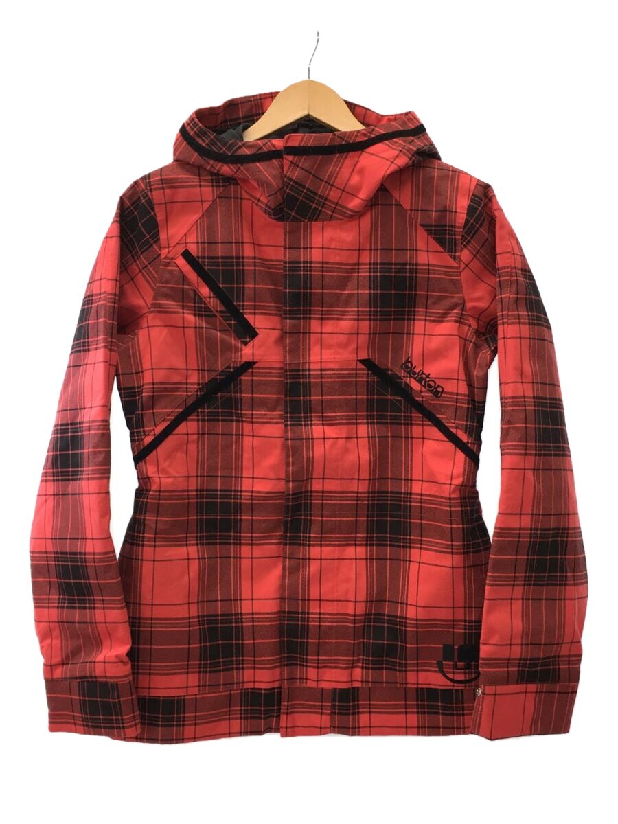 【中古】BURTON◆ウェアー/M/レッド【スポーツ】