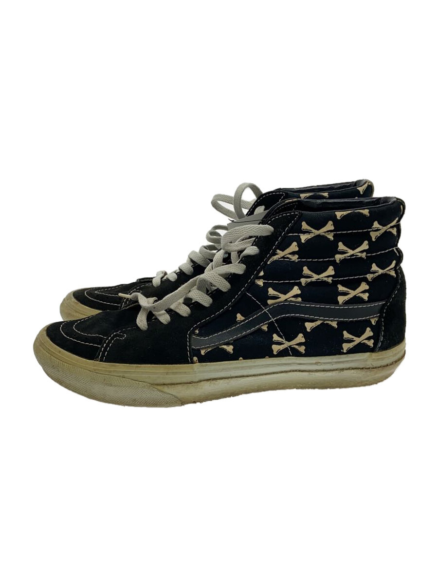 【中古】VANS◆ハイカットスニーカー/--/BLK【シューズ】