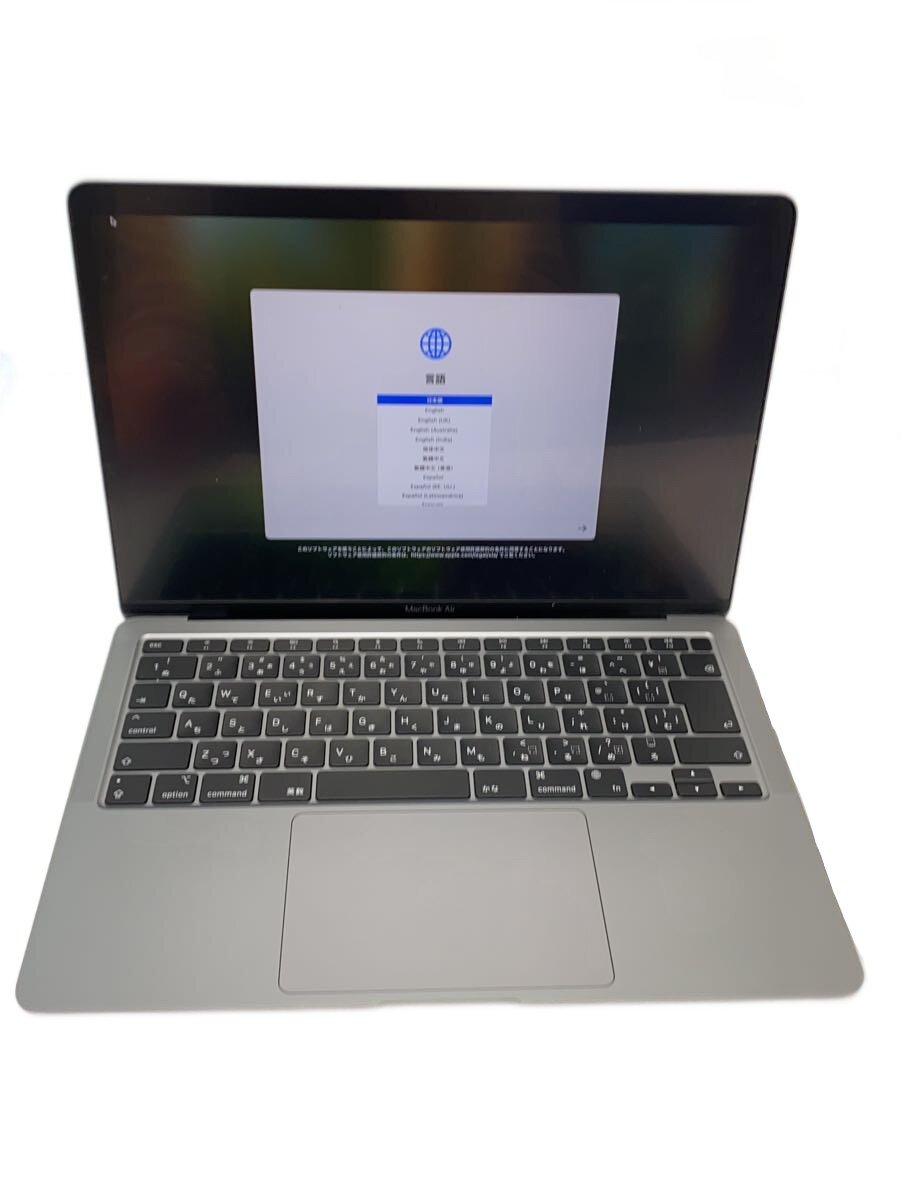 【中古】Apple◆MacBook Air 13-inch/ノートPC/16GB/HDD250GB/2020/a2337【パソコン】