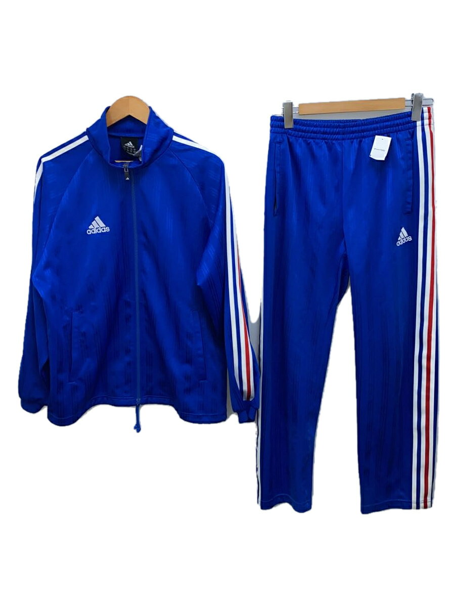 【中古】adidas◆セットアップ/S/--/BLU【メンズウェア】