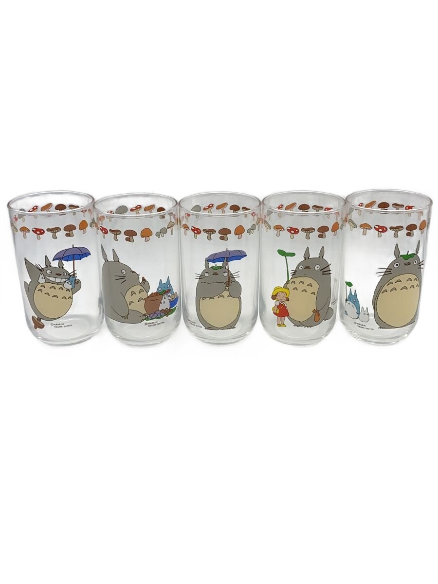 【中古】Noritake◆グラス/5点セット/CLR/となりのトトロ【キッチン用品】