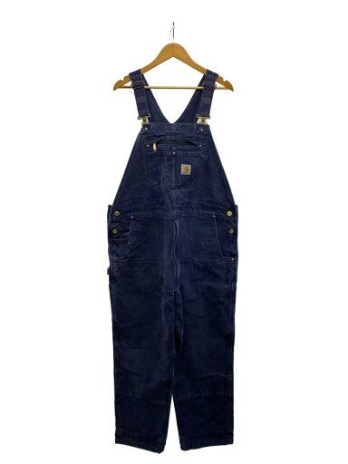 【中古】Carhartt◆メキシコ製/ダブルニー/ダック地/オーバーオール/44/コットン/NVY/使用感有【メンズウェア】 【中古】Carhartt◆メキシコ製/ダブルニー/ダック地/オーバーオール/44/コットン/NVY/使用感有【メンズウェア】