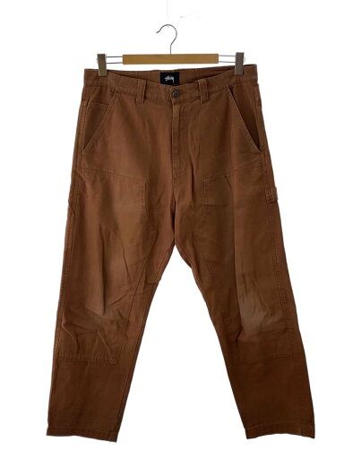 【中古】STUSSY◆Chore Work pant/32/コットン/BRW/116407//【メンズウェア】 【中古】STUSSY◆Chore Work pant/32/コットン/BRW/116407//【メンズウェア】