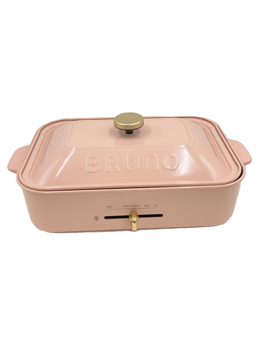 【中古】BRUNO◆ブルーノ/ホットプレート BRUNO BOE021-PK [ピンク]【家電・ビジュアル・オーディオ】