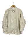【中古】WTAPS◆22SS/BD 01/LS/COTTON.TWILL/長袖シャツ/3/コットン/ベージュ/221GWDT-S【メンズウェア】(4)