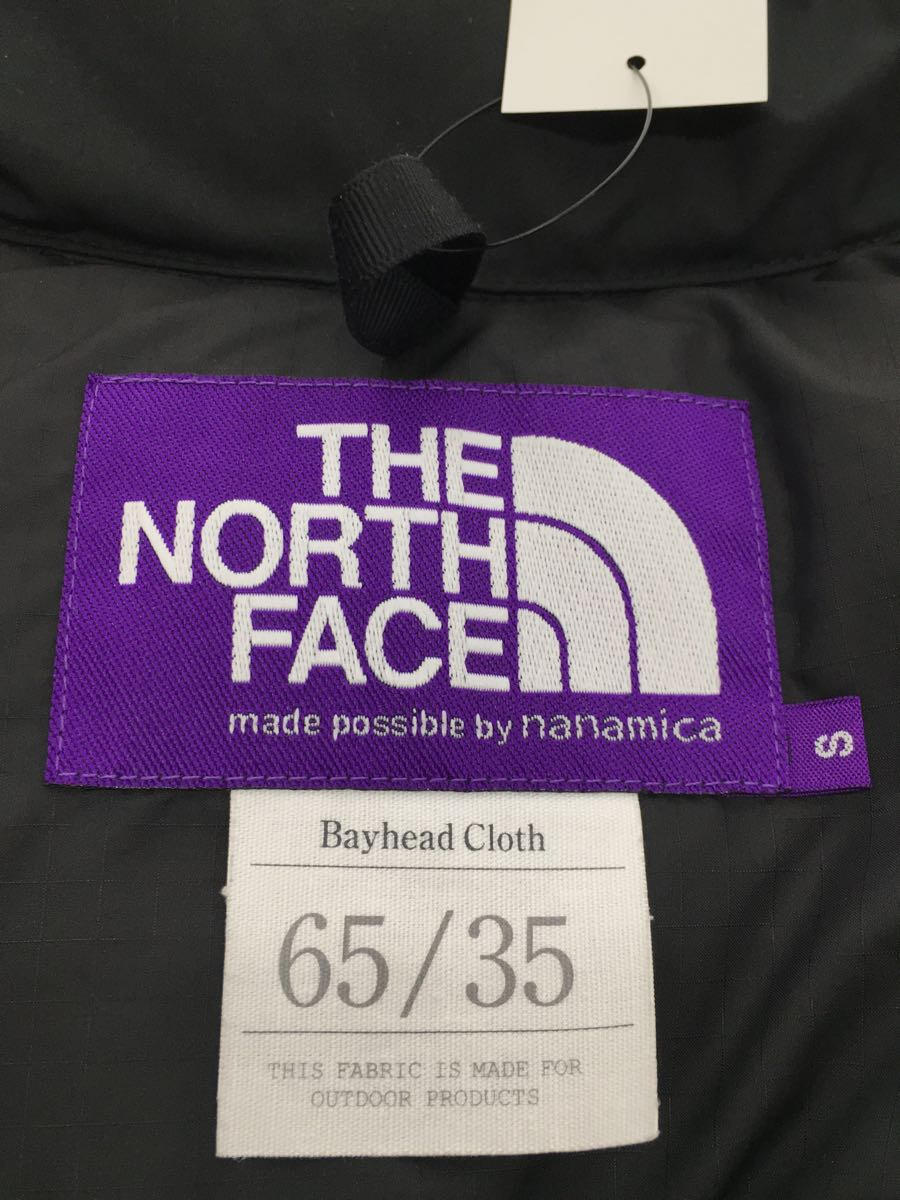 【中古】THE NORTH FACE PURPLE LABEL◆Midweight 65/35 Stuffed Shirt/ダウンジャケット/S/ポリエステル/BLK【メンズウェア】