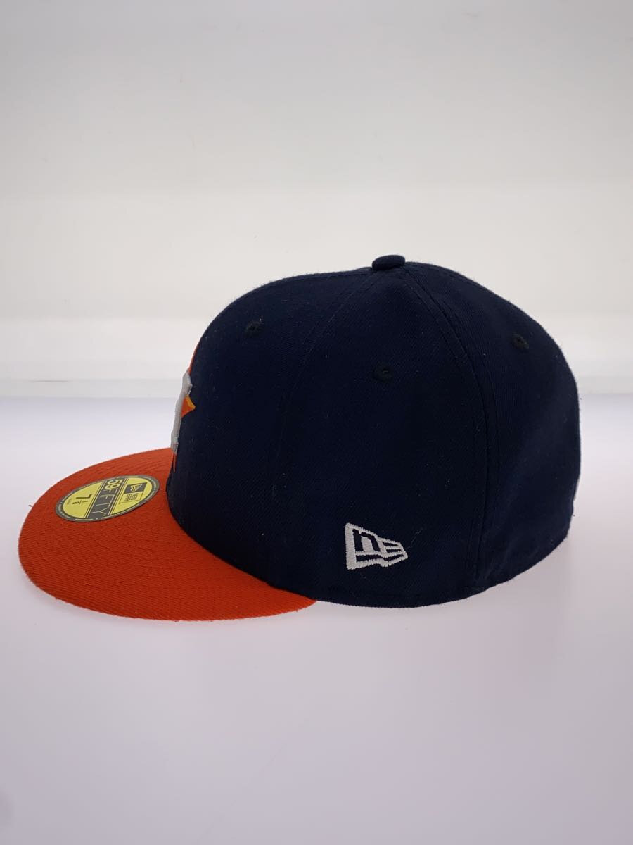 【中古】NEW ERA◆キャップ/7 1/8/ポリエステル/BLK/メンズ【服飾雑貨他】
