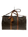 【中古】LOUIS VUITTON◆キーポル50_モノグラム・キャンバス_BRW/PVC/BRW【バッグ】