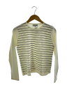 【中古】MACKINTOSH LONDON◆背タグ取れ有/チェックパターンニットプルオーバー/38/レーヨン/WHT/G5N50-324-02【レディースウェア】