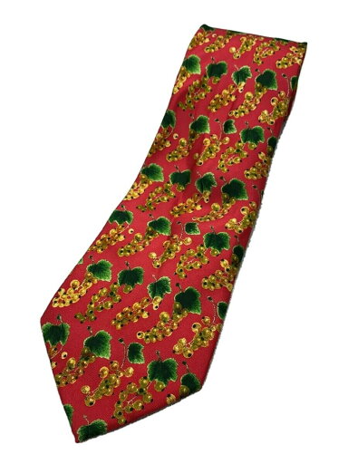 【中古】GUCCI◆ネクタイ/シルク/RED/総柄/メンズ【服飾雑貨他】 【中古】GUCCI◆ネクタイ/シルク/RED/総柄/メンズ【服飾雑貨他】