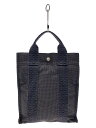 【中古】HERMES◆エールライン_アドPM/ポリエステル/BLK【バッグ】