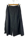 【中古】noir kei ninomiya◆ボトム/S/ウール/BLK/無地/3B-P005【レディースウェア】