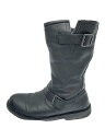 【中古】DIESEL◆エンジニアブーツ/27cm/BLK/レザー【シューズ】