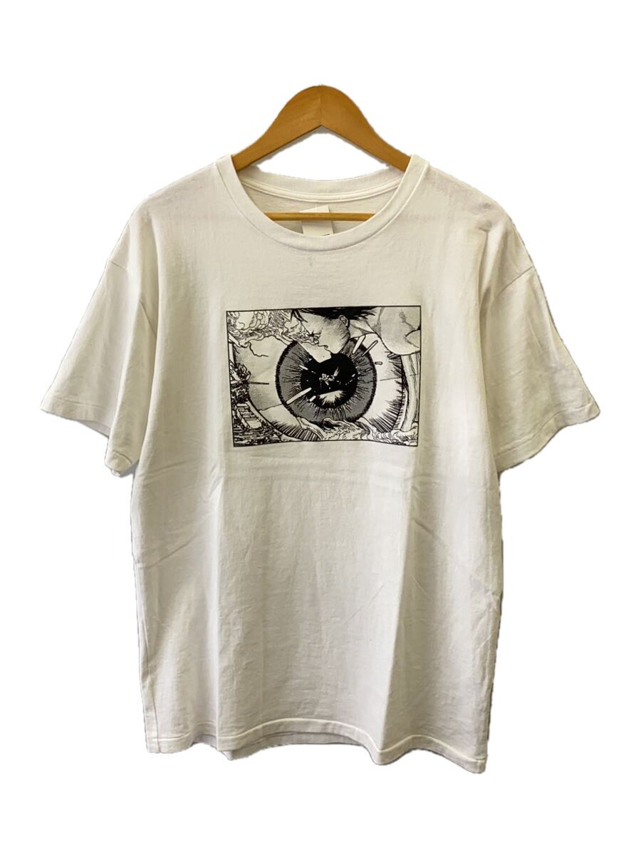 READYMADE◆AKIRA/Tシャツ/M/コットン/WHT/無地