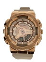 【中古】CASIO◆クォーツ腕時計_G-SHOCK/デジアナ/ラバー/PNK/PNK【服飾雑貨他】(2)