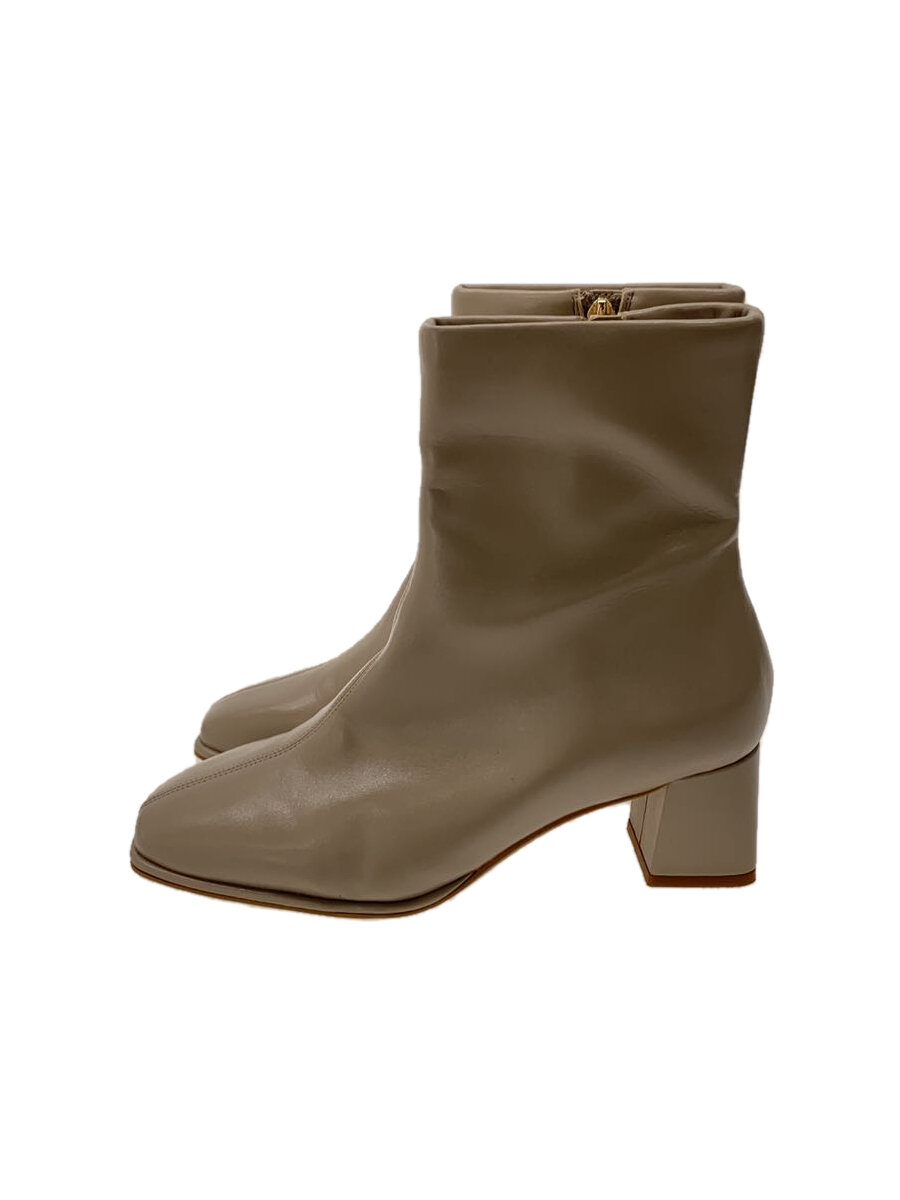 【中古】UNITED ARROWS green label relaxing◆ショートブーツ/M/BEG/2249【シューズ】