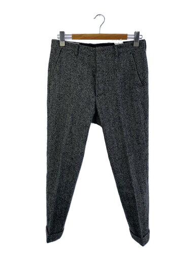 【中古】AMI Alexandre Mattiussi◆ボトム/38/ウール/GRY/チェック【メンズウェア】 【中古】AMI Alexandre Mattiussi◆ボトム/38/ウール/GRY/チェック【メンズウェア】