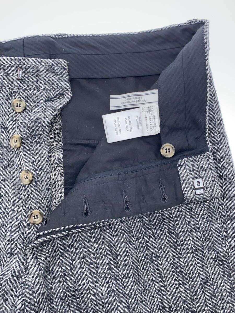 【中古】AMI Alexandre Mattiussi◆ボトム/38/ウール/GRY/チェック【メンズウェア】