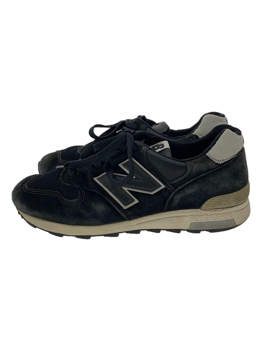 【中古】NEW BALANCE◆ニューバランス/M1400/26cm/BLK/スウェード【シューズ】