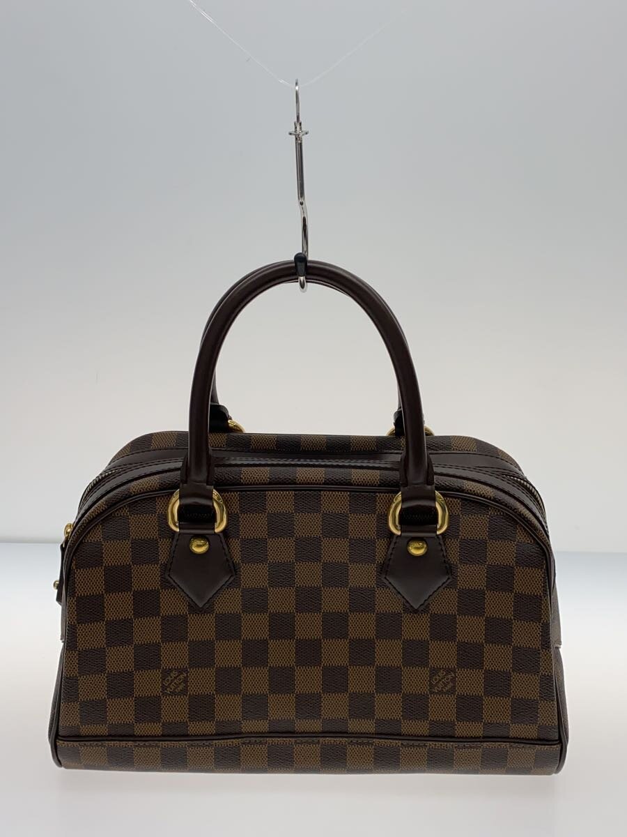 LOUIS VUITTON - 【中古】LOUIS VUITTON◆ドゥオモ_ダミエ・エベヌ/PVC/BRW【バッグ】