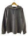 【中古】THE NORTH FACE PURPLE LABEL◆MOUNTAIN SWEAT PARKA_マウンテンスウェットパーカ/L/コットン/GRY【メン...