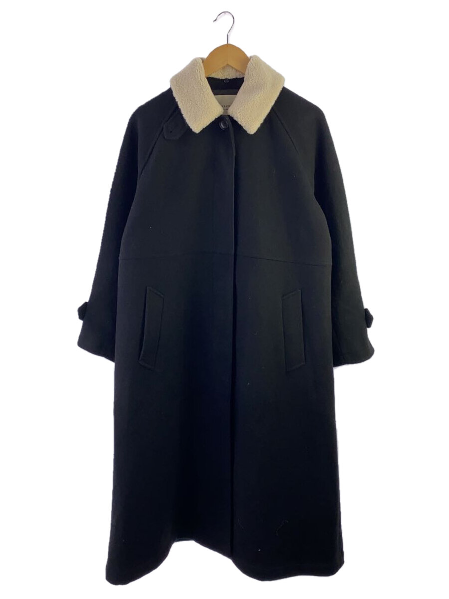 【中古】FREAK’S STORE◆ステンカラーコート/FREE/ポリエステル/BLK/223-3528【レディースウェア】