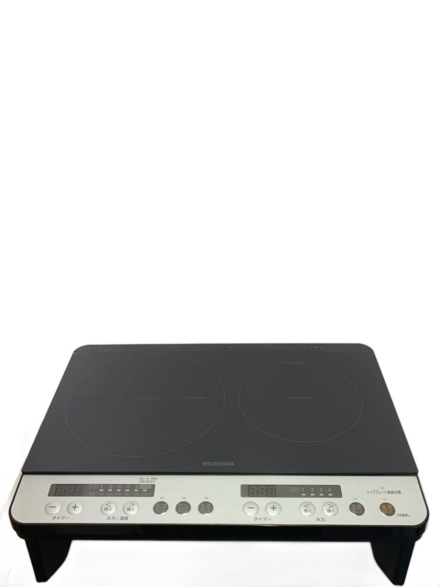 【中古】IRIS OHYAMA◆IH クッキングヒーター IHK-W12SP-B//【家電・ビジュアル・オ...