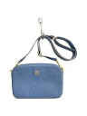 【中古】TOMMY HILFIGER◆ショルダーバッグ/--/ブルー/総柄【バッグ】