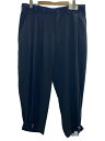 【中古】Ground Y◆ボトム/3/BLK/GS-P11-500/TRIACETATE CREPE de CHINE BALLOON【メンズウェア】
