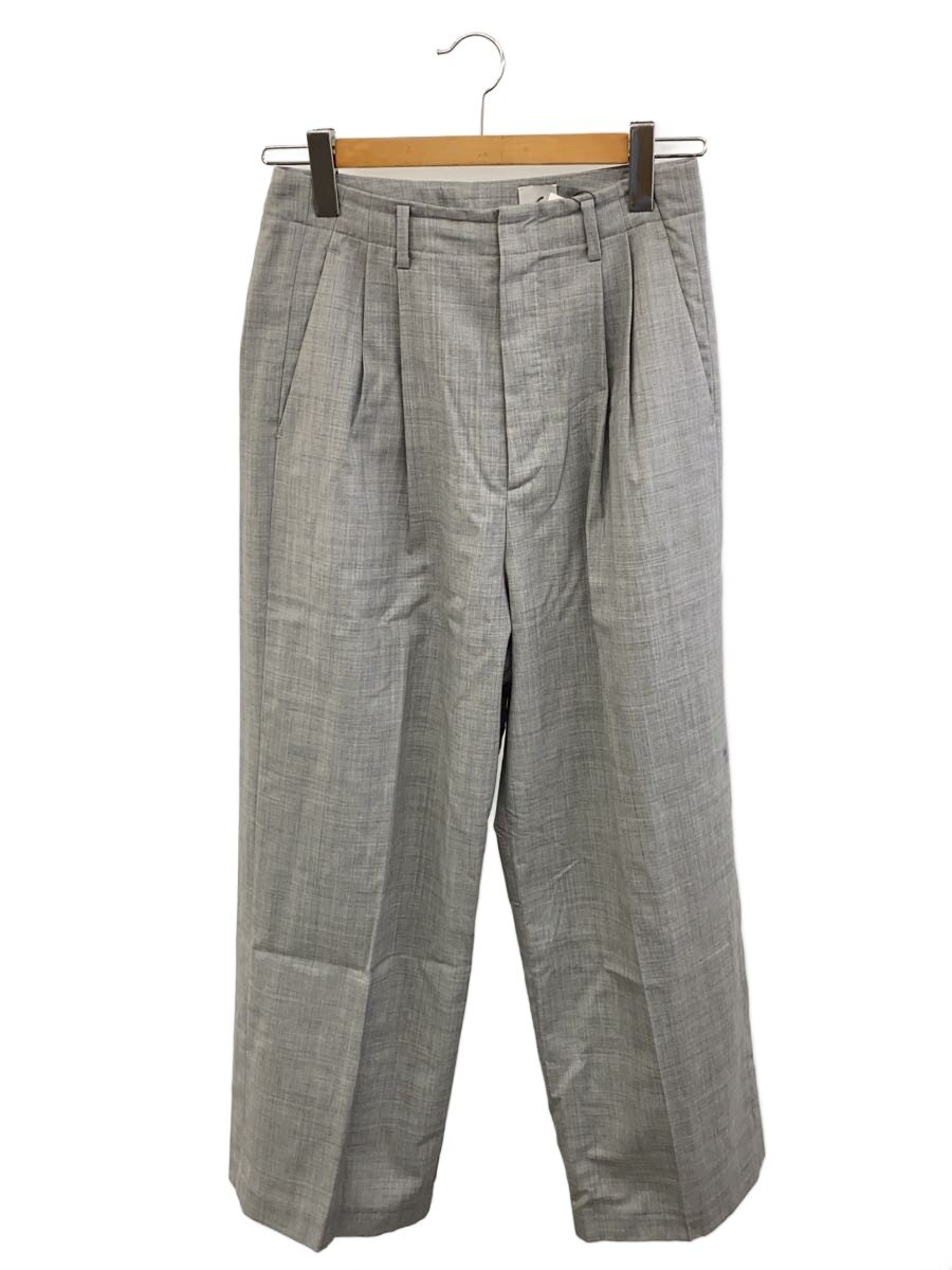 【中古】6(ROKU) BEAUTY & YOUTH UNITED ARROWS◆ボトム/34/ウール/GRY/8614-202-0634【レディースウェア】
