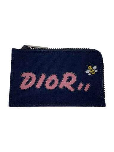 【中古】Christian Dior◆財布/コットン/NVY/レディース【服飾雑貨他】 【中古】Christian Dior◆財布/コットン/NVY/レディース【服飾雑貨他】
