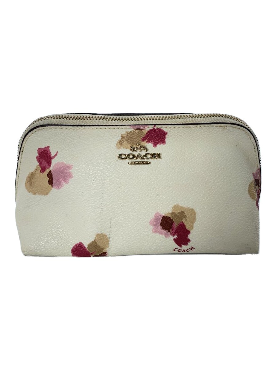 【中古】COACH◆ポーチ/--/CRM【バッグ】