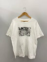 【中古】READYMADE◆AKIRA ART OF WALL/Tシャツ/XL/コットン/WHT//【メンズウェア】