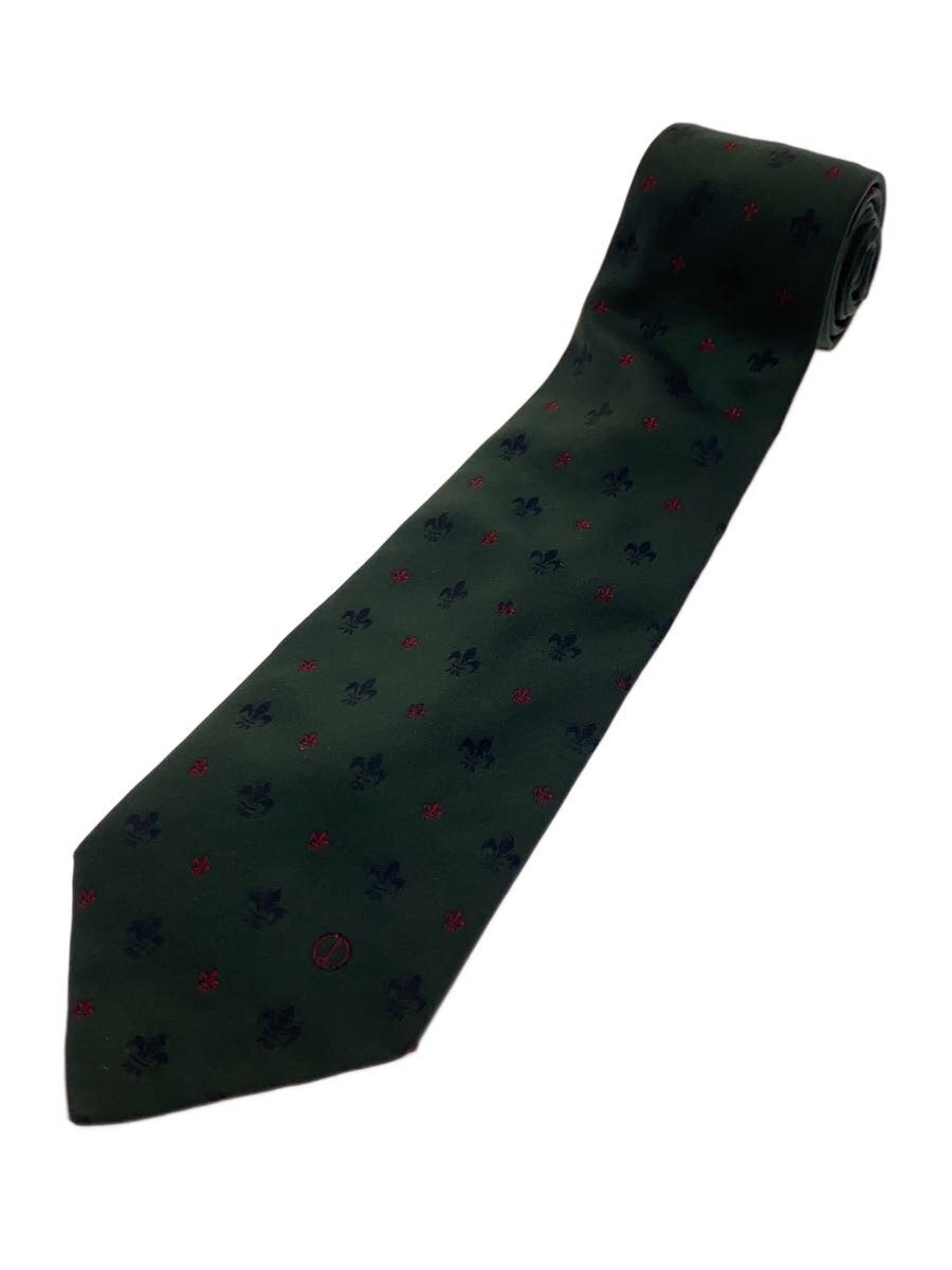 DUNHILL - 【中古】dunhill◆ネクタイ/シルク/GRN/総柄/メンズ【服飾雑貨他】