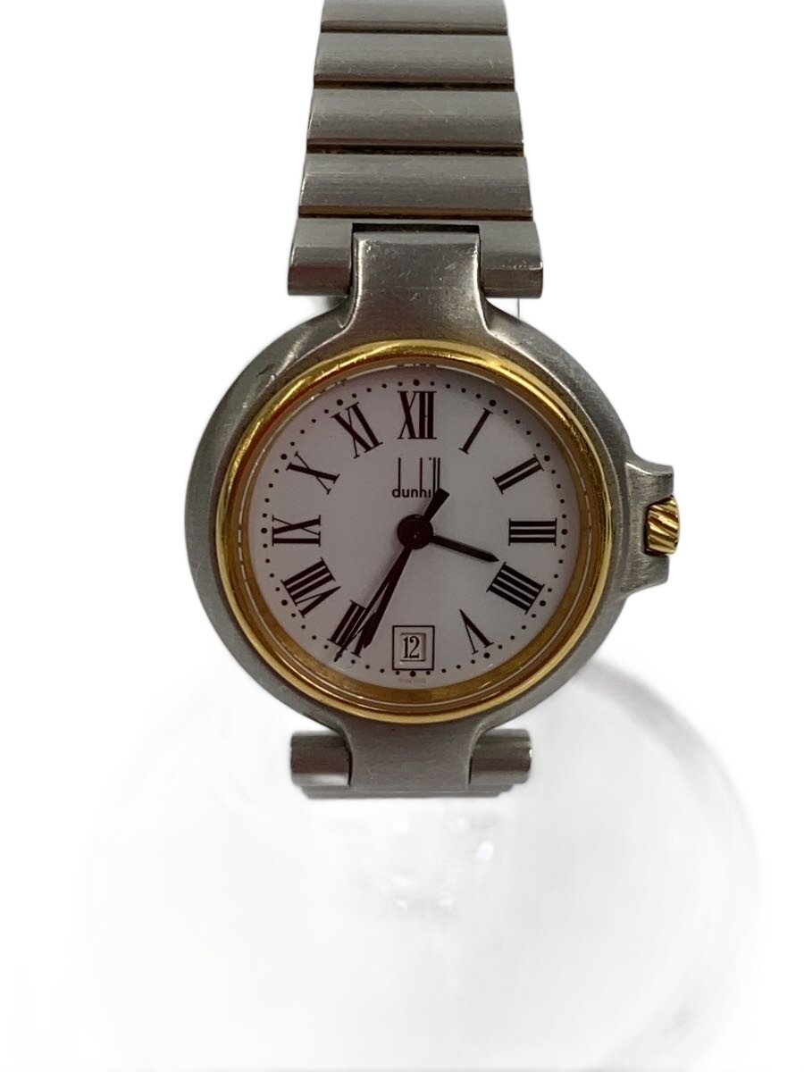 【中古】dunhill◆クォーツ腕時計/ア�