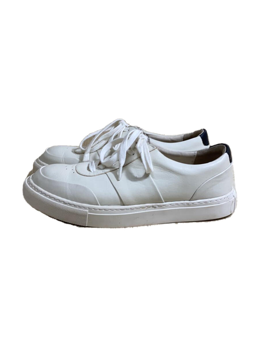 【中古】MORAL CODE/ローカットスニーカー/US7.5/WHT/レザー【シューズ】