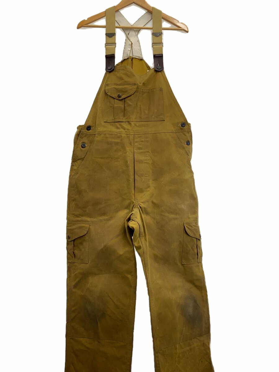 【中古】FILSON◆オーバーオール/34/コットン/ブラウン/11014018/double tin bibs【メンズウェア】