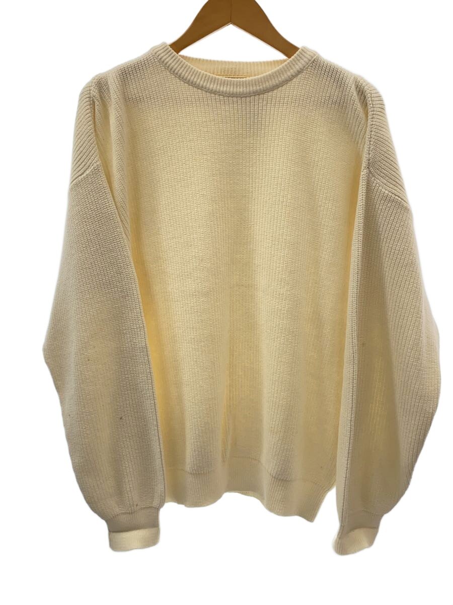 Rakuten - 【中古】80s/LORD JEFF/ニット・セーター(厚手)/L/コットン/WHT//【メンズウェア】