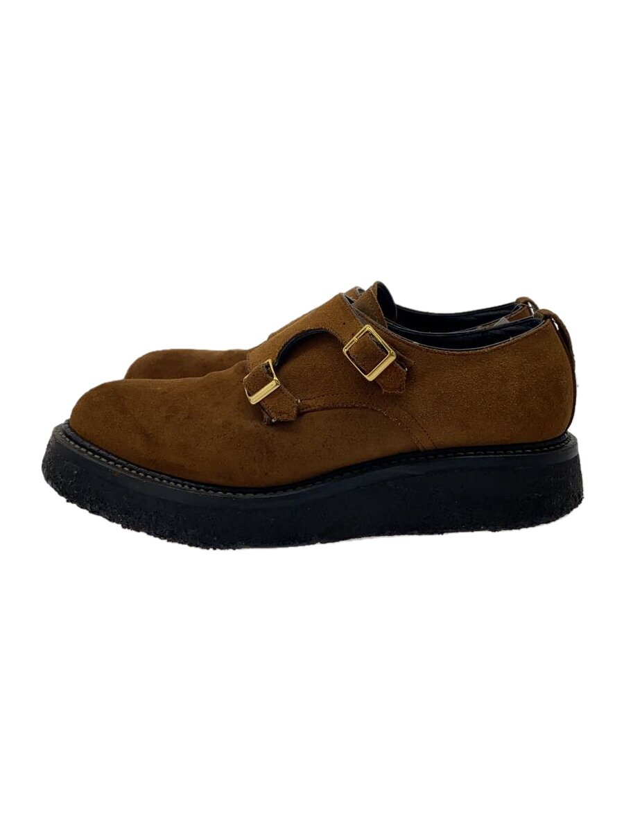 【中古】KIDS LOVE GAITE◆シューズ/US7.5/BRW/スウェード【シューズ】
