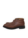 【中古】Paraboot◆チャッカブーツ/--/BRW/レザー/3836//【シューズ】