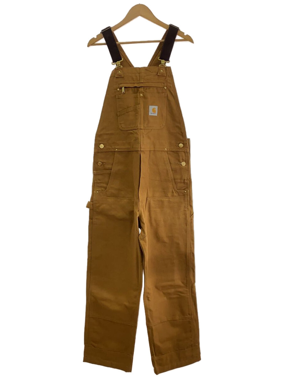 【中古】Carhartt◆DUCK BIB OVERALLS/オーバーオール/32/コットン/CML/102776-211【メンズウェア】