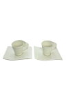【中古】Villeroy & Boch◆カップ&ソーサー/2点セット/ホワイト//【キッチン用品】