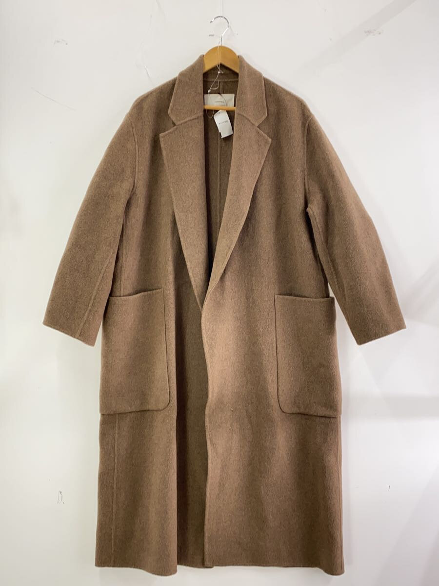 【中古】TODAYFUL◆wool over coat/トレンチコート/38/ウール/BRW/12120011【レディースウェア】